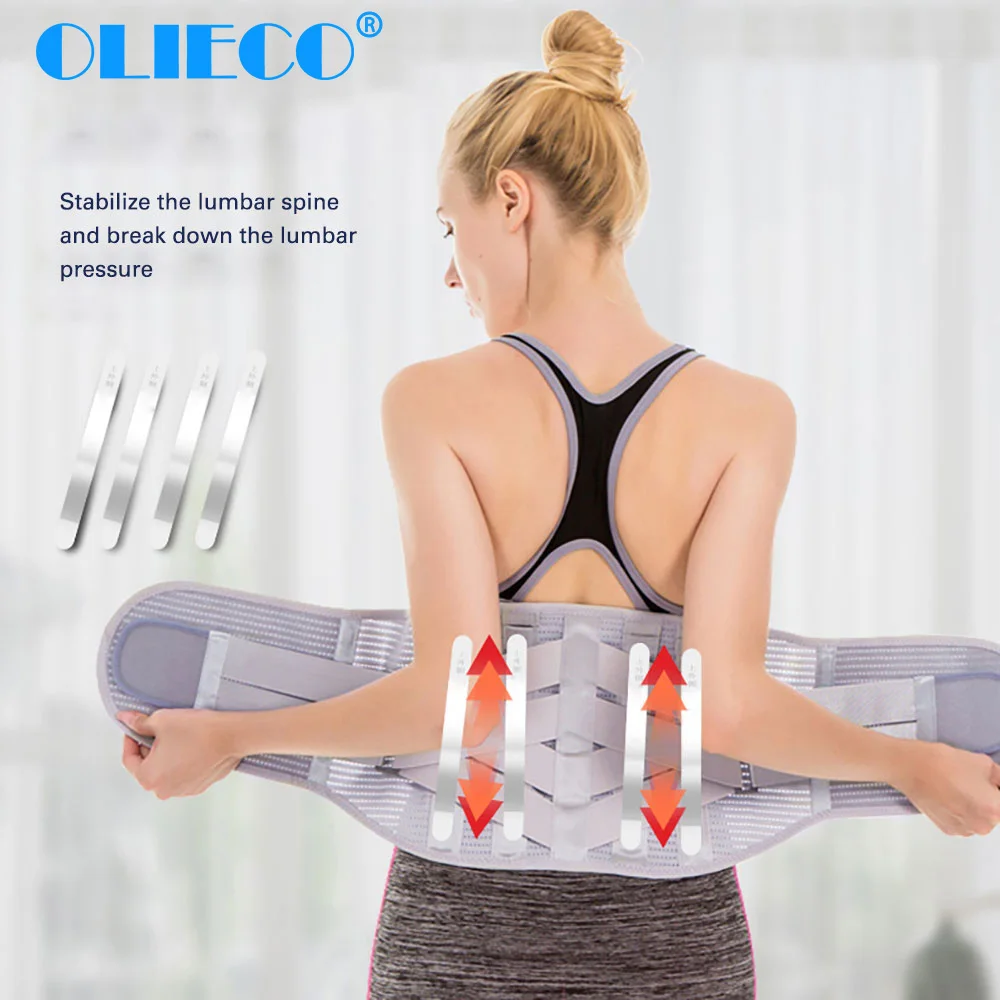 Lumbar Waist Back Support Belt Disc Herniation Orthopedic Medical Strain Pain Relief Corset Back Spine Decompression Brace