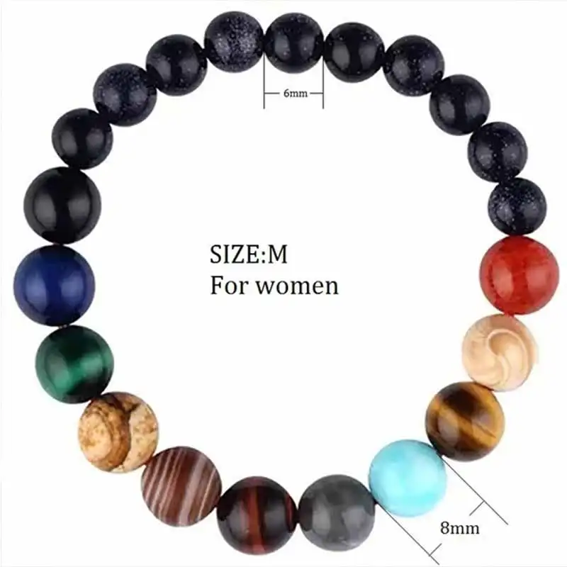 Мода из бисера браслеты из Лабрадорита для Для женщин энергии 5A лунный камень эластичность Strand браслет ручной работы бисер из полудрагоценного камня ювелирные изделия