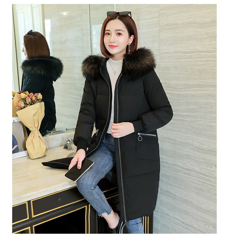 Abrigos Mujer Invierno зимняя куртка женская меховая хлопковая стеганая куртка Женская парка Женская куртка зимнее пальто для женщин