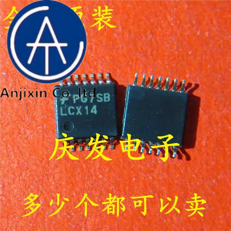 

10pcs 100% orginal new in stock LCX14 74LCX14 74LCX14MTCX TSSOP-14