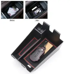 Подлокотник коробка для хранения черный ящик части салона автомобиля для BMW X5 G05 2019-2020 пластиковый аксессуар