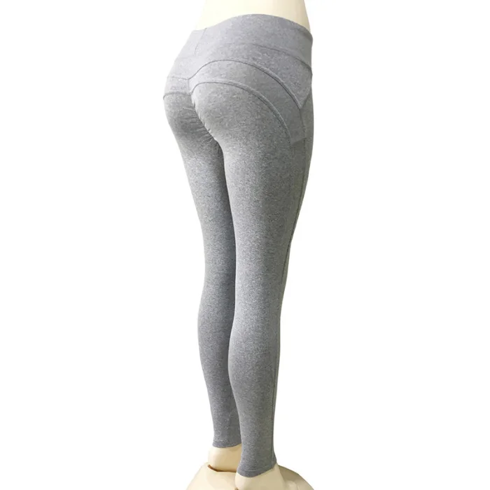Women Sweat Absorption Slim Pants Breathable Hip-lifting Fitness Leggings XRQ88