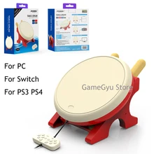 Console Game-Accessories Taiko Drum DOBE for Joycon Video-Game PC TV Kinect-Gaming-Drum
