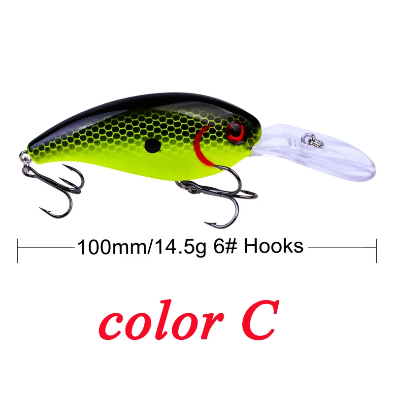 1 pièces leurre de pêche méné coulant Wobblers appât artificiel dur yeux 3D 8 cm 8.5g appâts en plastique manivelle de haute qualité appâts de pêche Pesca  18