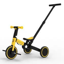 Triciclo multifunción 5 en 1 para niños, Scooter de bebé, bicicleta de equilibrio, coche, bicicleta plegable para niños de 1 a 6 años