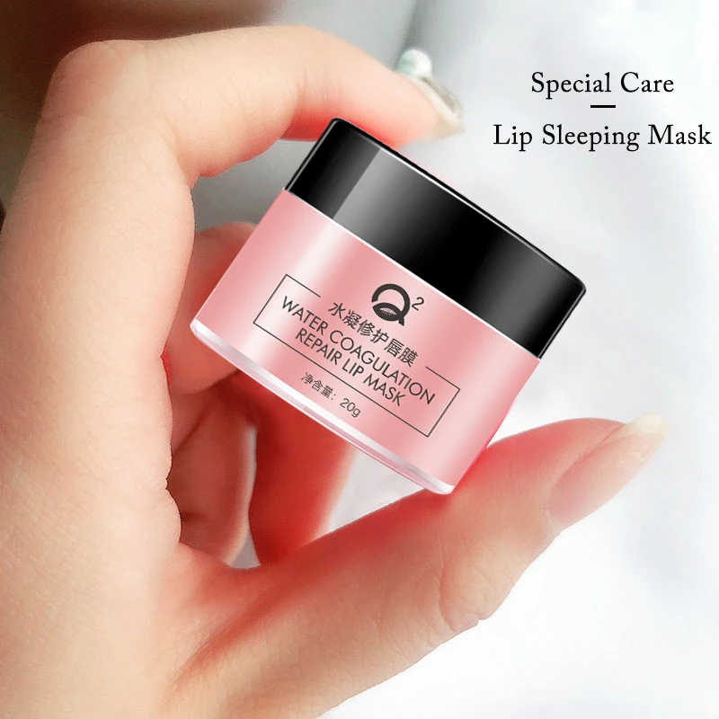 

Plant Flower Extract lip balm Sleeping Mask 20g Enhancing and repairing sleeping lip mask Exfoliating Anti-Ageing Scrub lip film