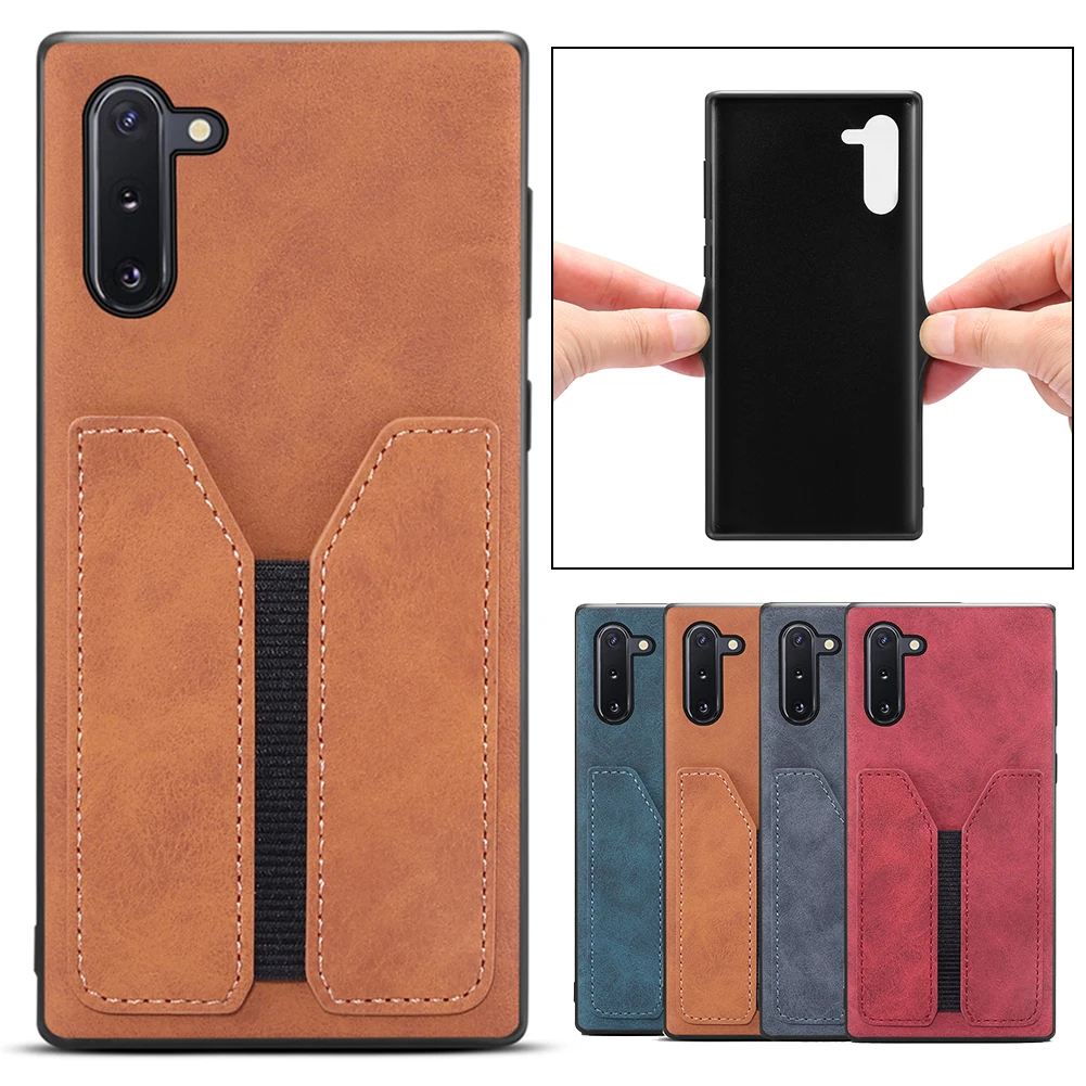 

Phone Protective Cover With Card Solt For Samsung Galaxy Note 9 10 Plus Case PU Leather Mobile Cover For Samsung Galaxy Note 10