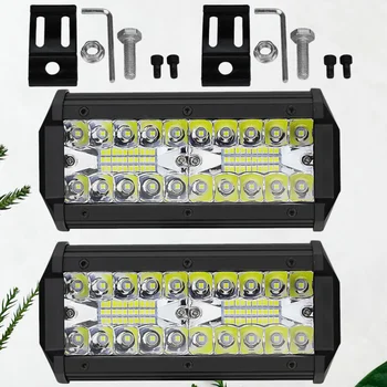 

2pcs 120W 12000LM Super Bright Car Bulbs LED Canbus Lamp SMD Clearance Light Interior Reading Light (Black)