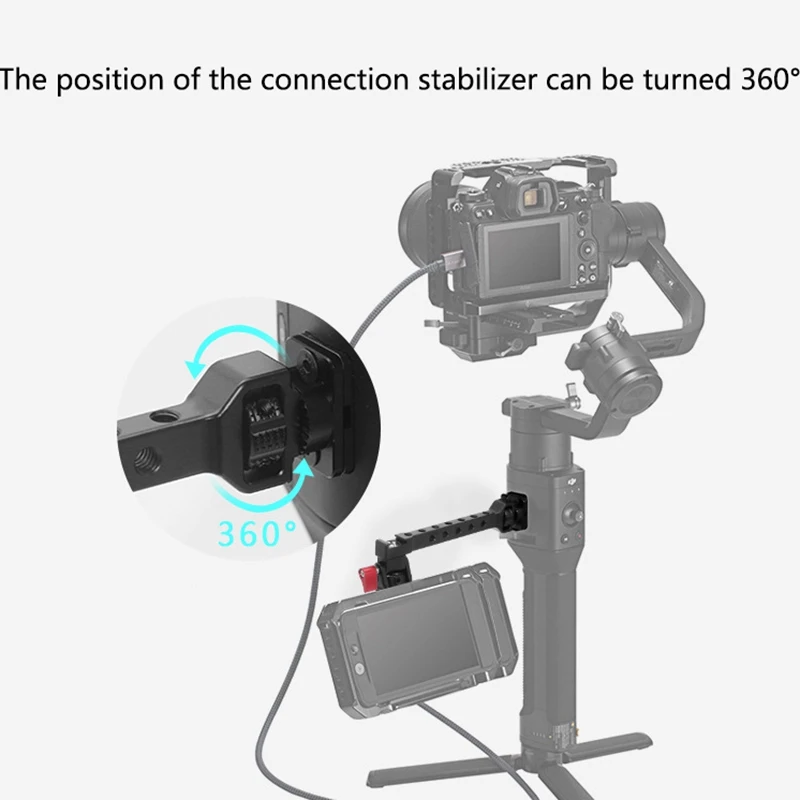 Крепление для камеры с креплением на удлинительную пластину поворотной