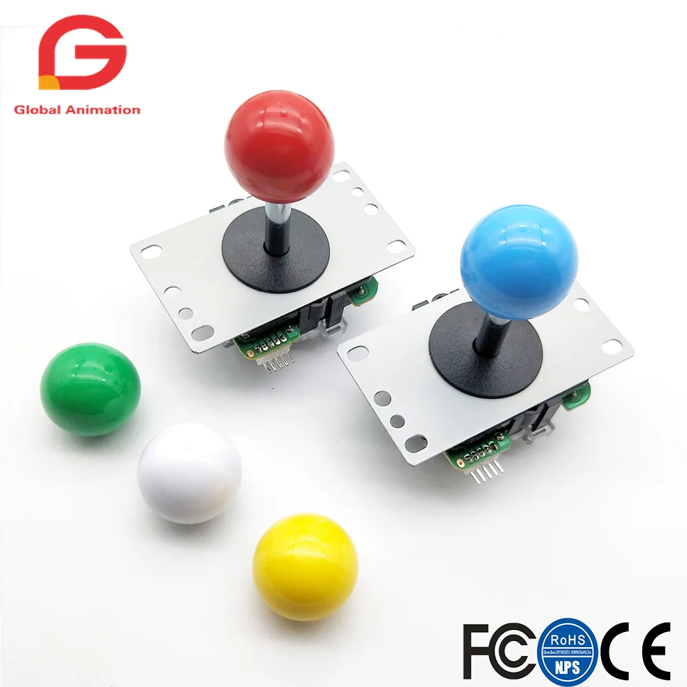  2 Player Original Pandora Game 3D Kit Copy SANWA JoystickChrome LED Push Button for DIY Arcade Mach - 4000345873211
