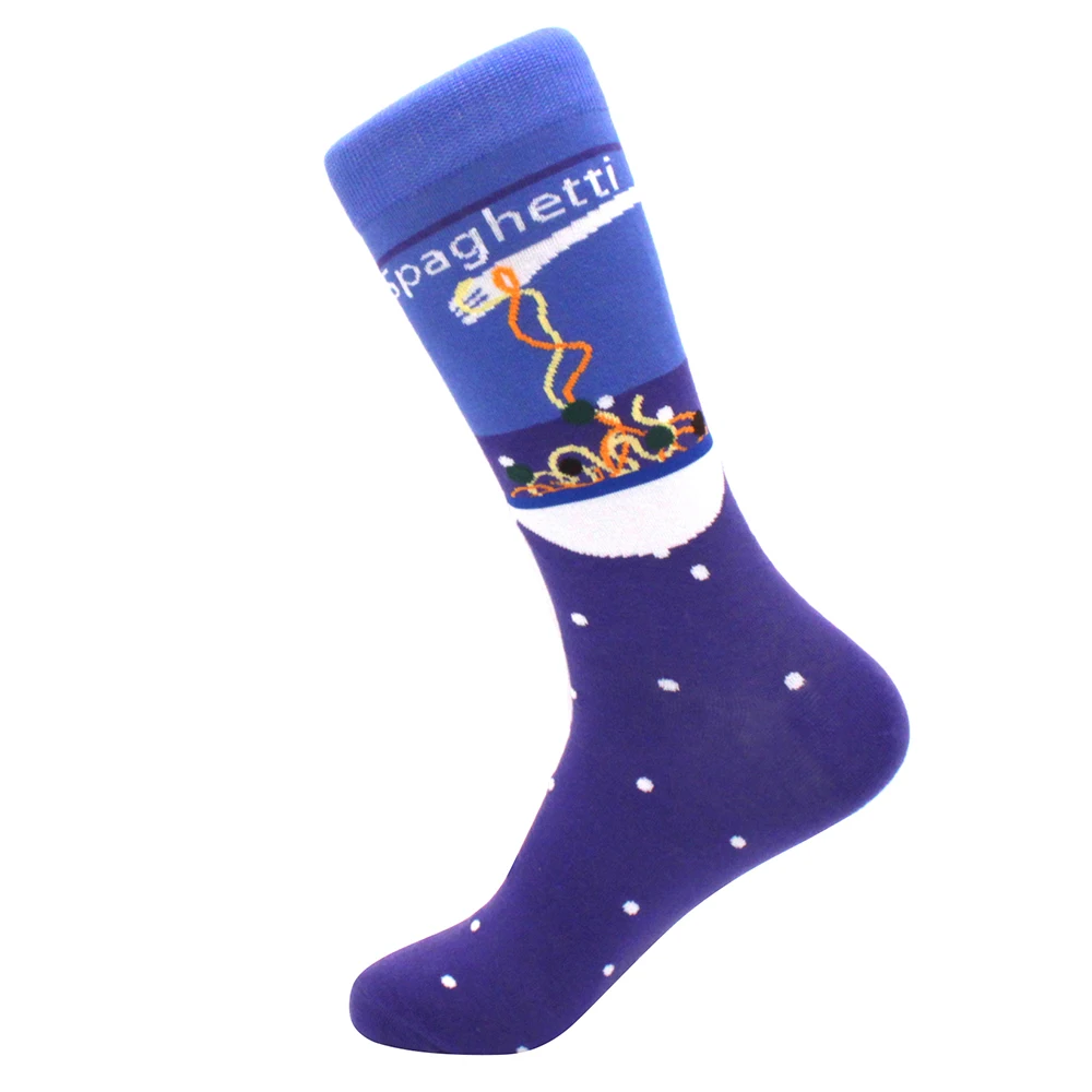 Trendy Cartoon Cotton Socks - Unique & Playful Designs