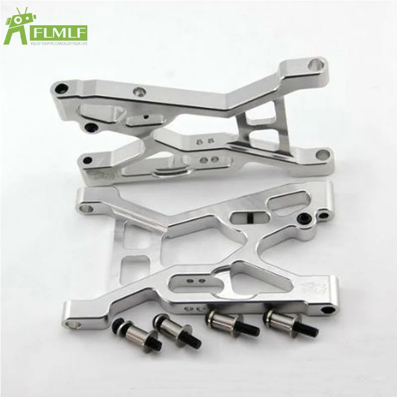 Сплав CNC Передняя и задняя под подвеской рычаг набор подходит для 1/5 GTB Racing Losi 5ive T