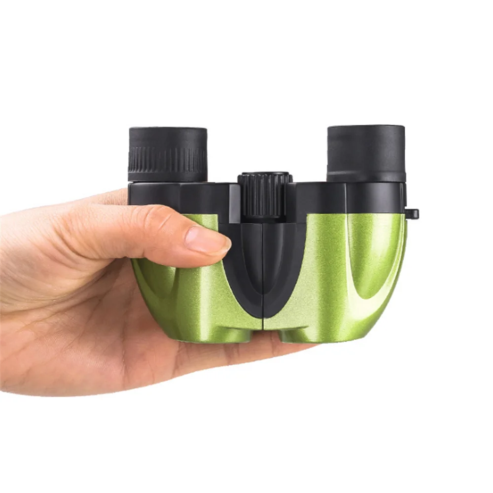 PRONITE Green Binoculars 8x21 HD High Power Low Light Level Night Vision Outdoor Children's Telescope