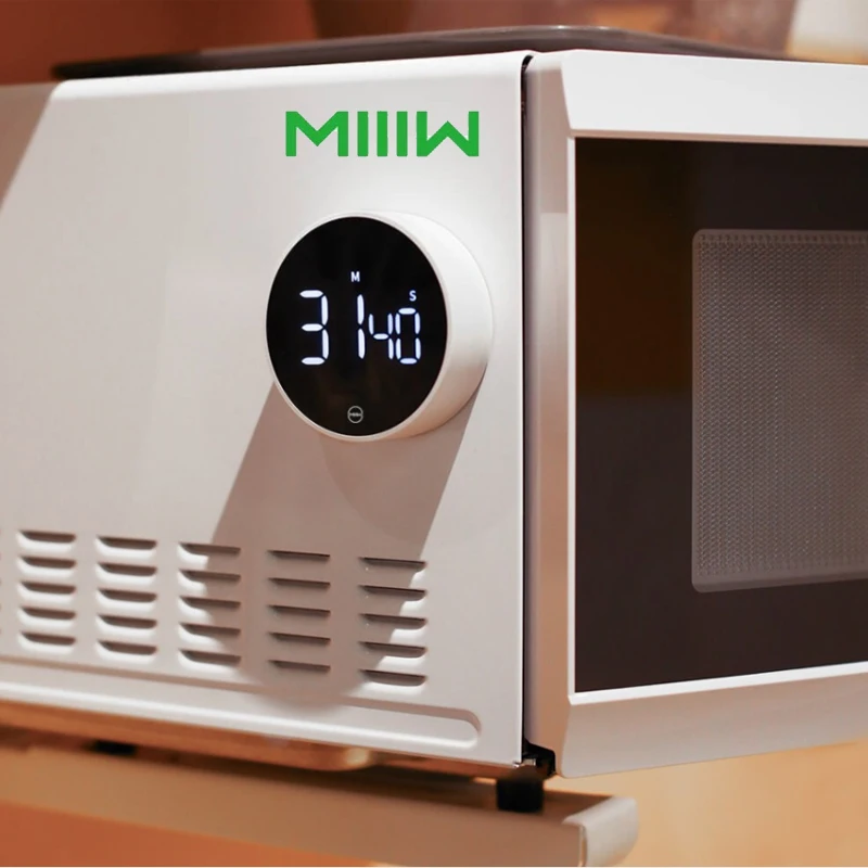 Таймер Xiaomi MIIIW вращающийся таймер регулируемый звук яркость магнитный