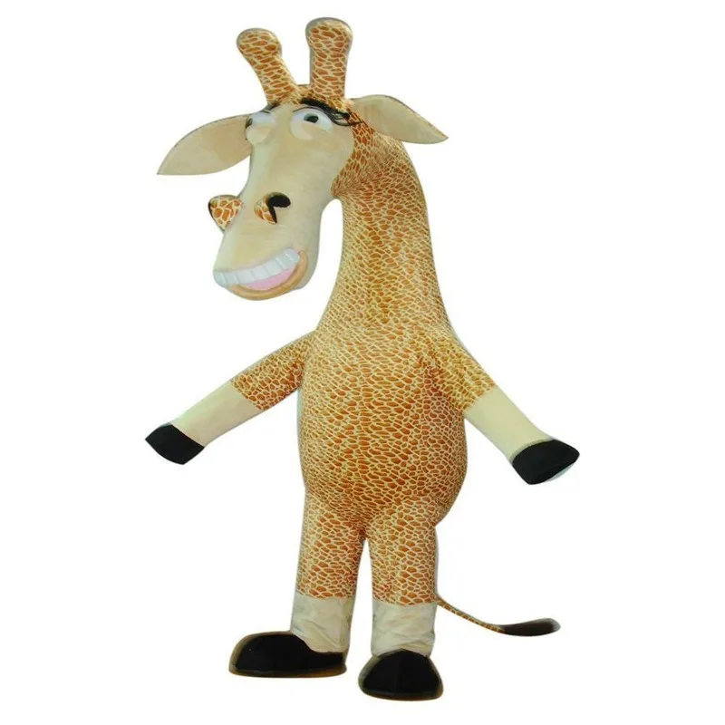 

2019 Halloween Giraffe Mascot Cartoon Costume Cosplay Adult Party Suit Fancy Dress Us Apparel Cartoon Character Birthday Clothes