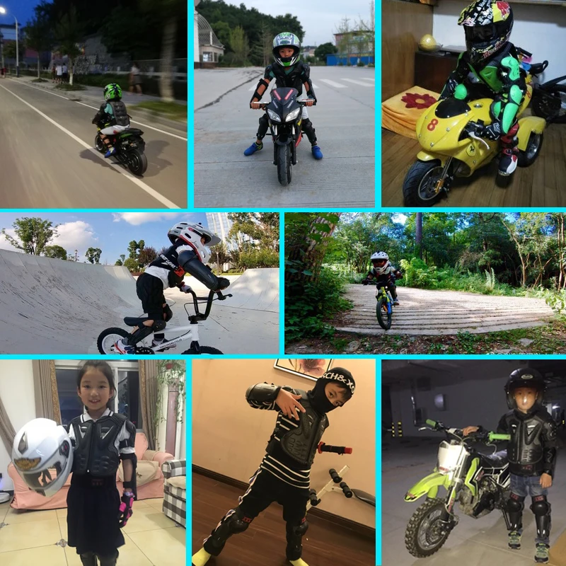 Детский бронежилет для мотоцикла, защита груди, налокотники и шорты, защита детей от 8 до 14 лет, v
