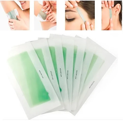 Hair Removal Wax Paper Five Packs Front And Back Available Clean