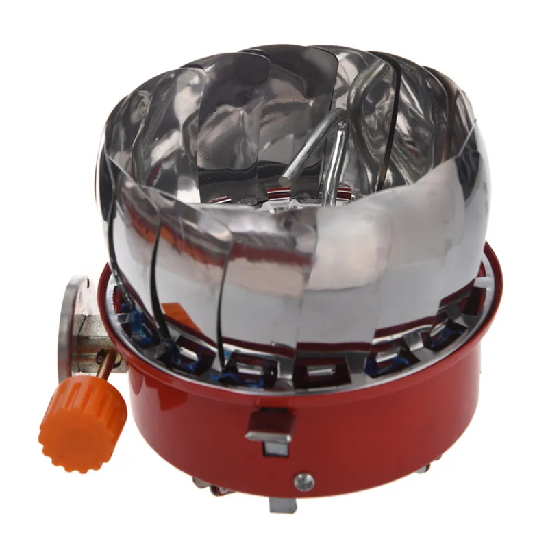 

Windproof Stove Cooker Cookware Gas for Camping Picnic Cookout BBQ