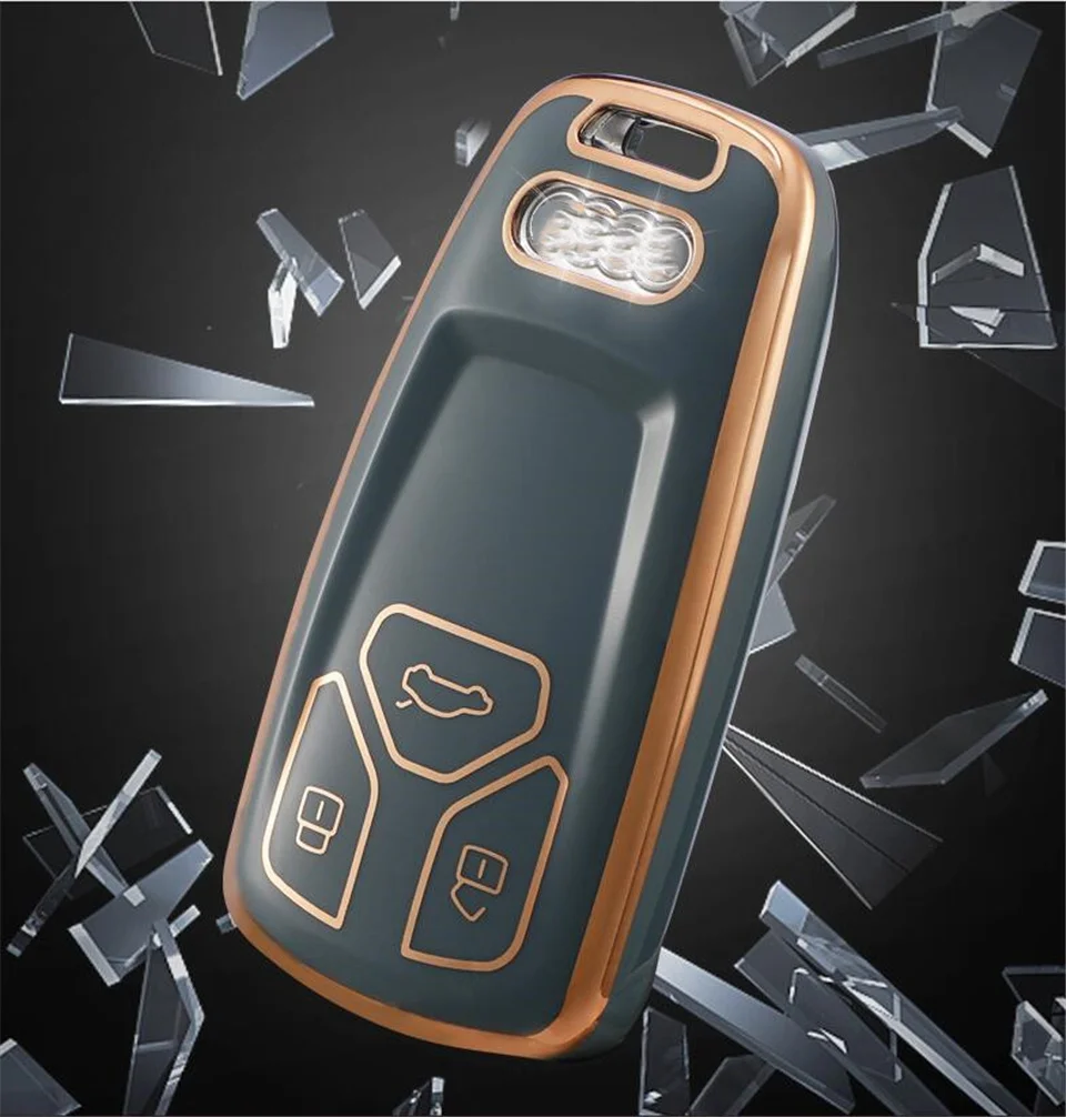 Cover chiate/telecomando per Audi a1 a3 8v a4 b9 a5 a6 c7 q3 q5 q7 tt supporto Shell Auto portachiavi proteggi Set accessori 9 Cover chiate/telecomando per Audi a1 a3 8v a4 b9 a5 a6 c7 q3 q5 q7 tt supporto Shell Auto portachiavi proteggi Set accessori - H6ad97a5d4e4d4651b2f9f1387df4d288A
