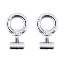 

2PCS M4 Lifting Eye Nut Fastener Front Tent Stopper Track Mount Tie Down Eyelet Rail Track Screws Boat RV Caravan Camper Awning