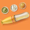 Safe Useful Silicone Baby Bottle With Spoon Food Supplement Rice Cereal Bottles Squeeze Spoon Milk Feeding Bottle Cup 6