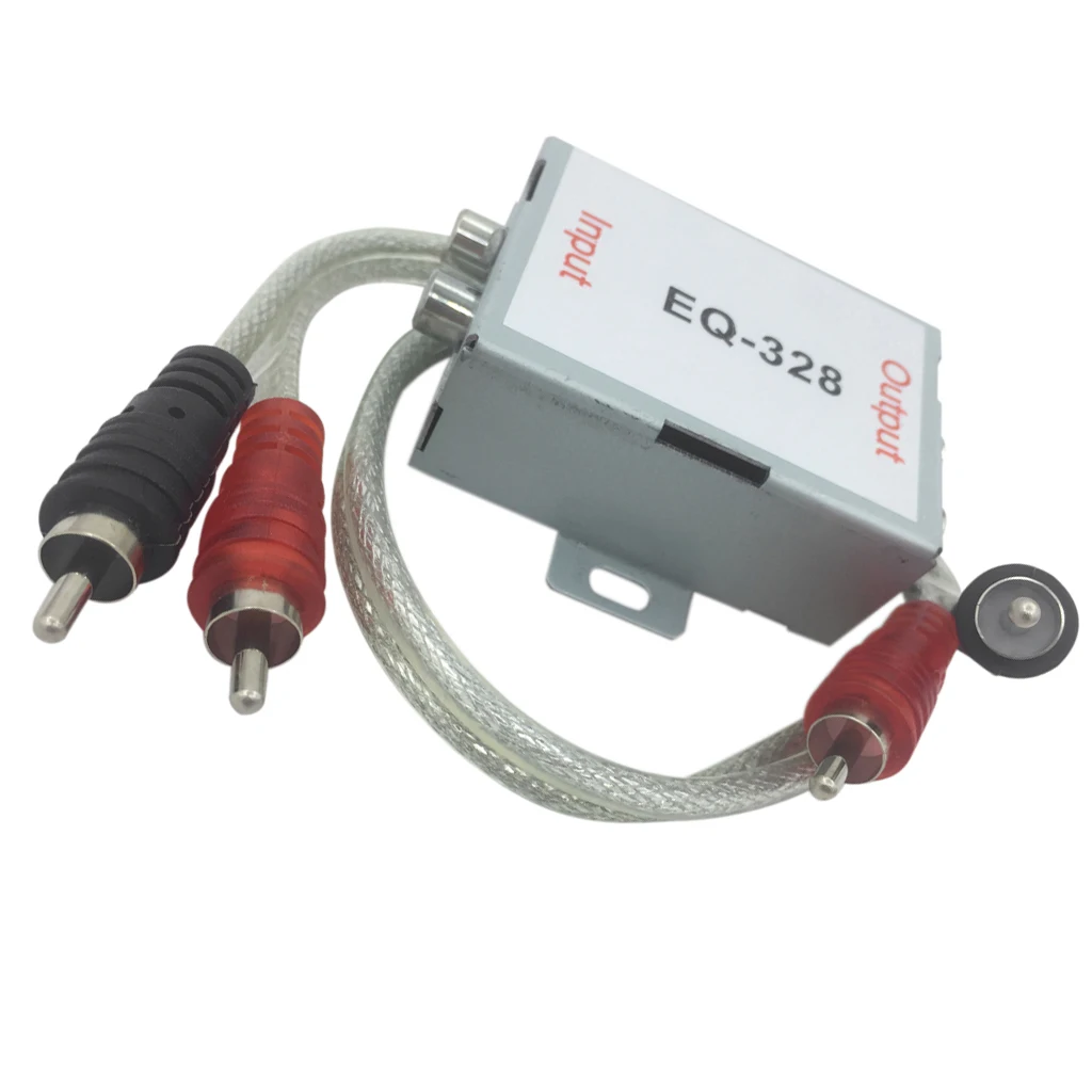 Car Stereo DVD Head Audio Isolator Noise Filter with Male to Male 2RCA Cable