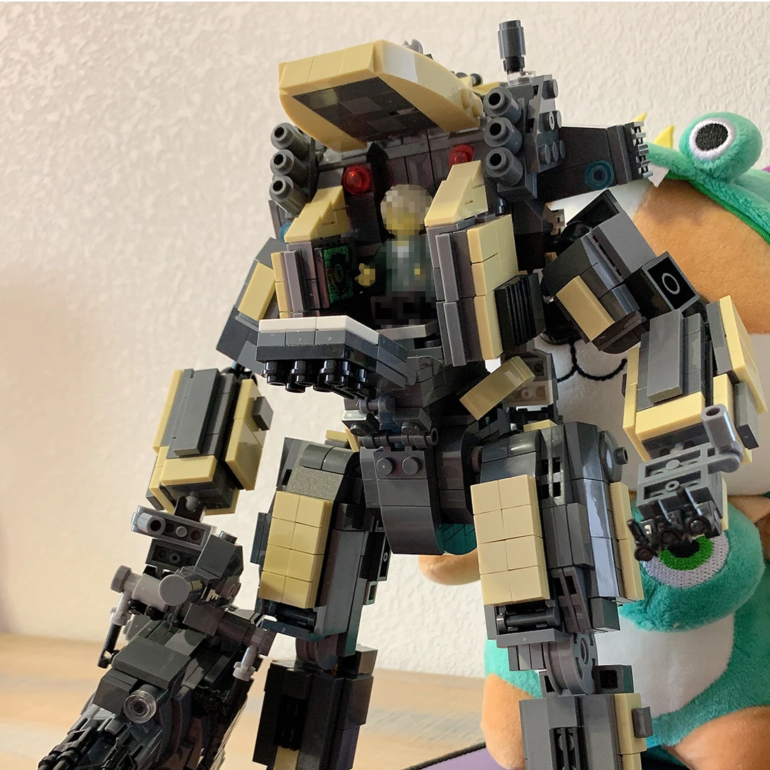 Стебель MOC Ronin армейская группа солдат Polaris Ranger Mecha кирпичи маленькие частицы строительные блоки Обучающие игрушки набор с Kinfe