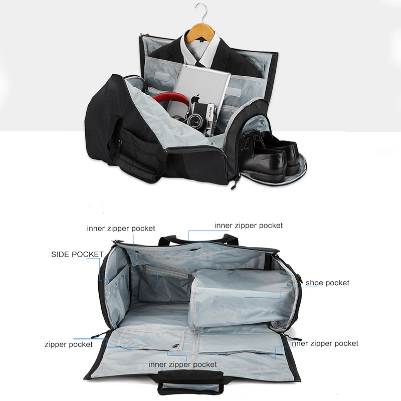 travel bag for multiple shoes