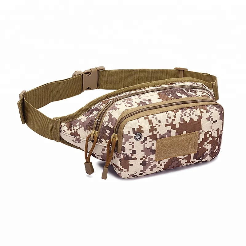 

Military Phone Camping Tactical Fanny Waist Pack Waterproof Hip Belt Hiking Climbing Outdoor Bumbag Secret Stash