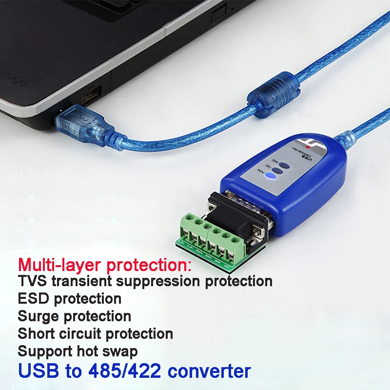Industrial Grade RS485 To USB Communication Converter To 485 Module USB ...