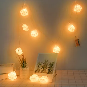 

LED Cute Cat Claw Shape Decorative Light String Children Room Layout Props Fairy Lights For Garland Patio Wedding Party Christma