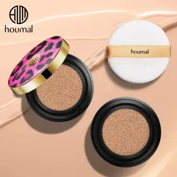

Leopard Print Air Cushion BB Cream Concealer Sunscreen Moisturizing Foundation Makeup Bare Whitening Face Cream Korean Cosmetics