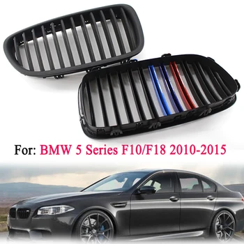 

MagicKit Matte Black M-Colors Grilles Grills 2x For BMW 5-Series 10-15 F10 F11 535i 550i