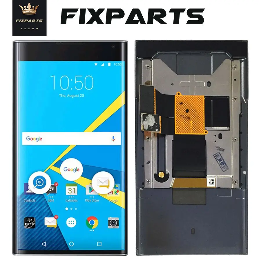 Для 5 4 дюймового BlackBerry Priv ЖК дисплей сенсорный экран дигитайзер для сборки с