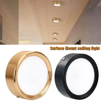 

3W LED Surface Ceiling Lamp Ultra-thin Wall Mounted Downlight Lamp for Mini Wine Cabinet Micro Counter Corridor