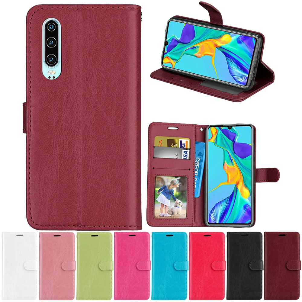 Чехол для huawei P30, чехлы для huawei P30 Pro, модный кошелек, искусственная кожа, задняя крышка для huawei P30 Lite, чехлы для телефонов