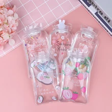 Милая прозрачная грелка, теплый живот, сокровище, грелка для рук с героями мультфильмов, заполненная мини взрывобезопасная портативная грелка