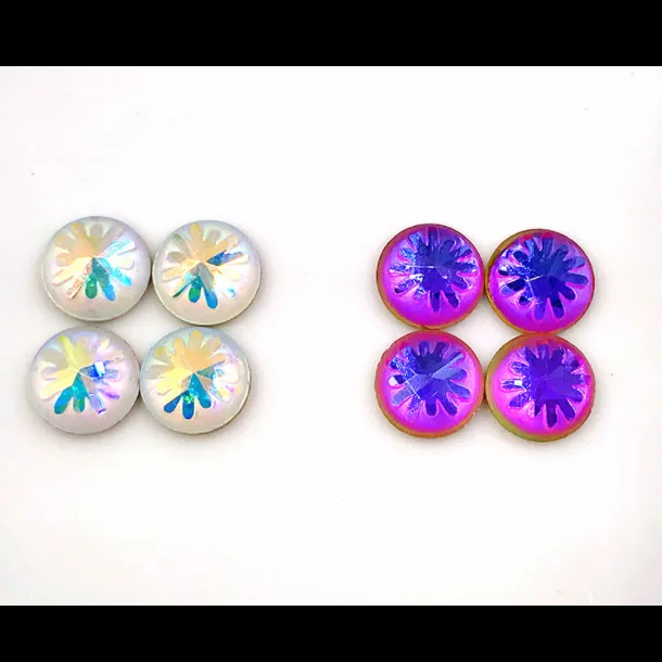 ZM 123 DIY дрель для ногтей/одежды/полный Подсолнух стразы, 20 шт. в упаковке - Цвет: Сиренево-синего цвета