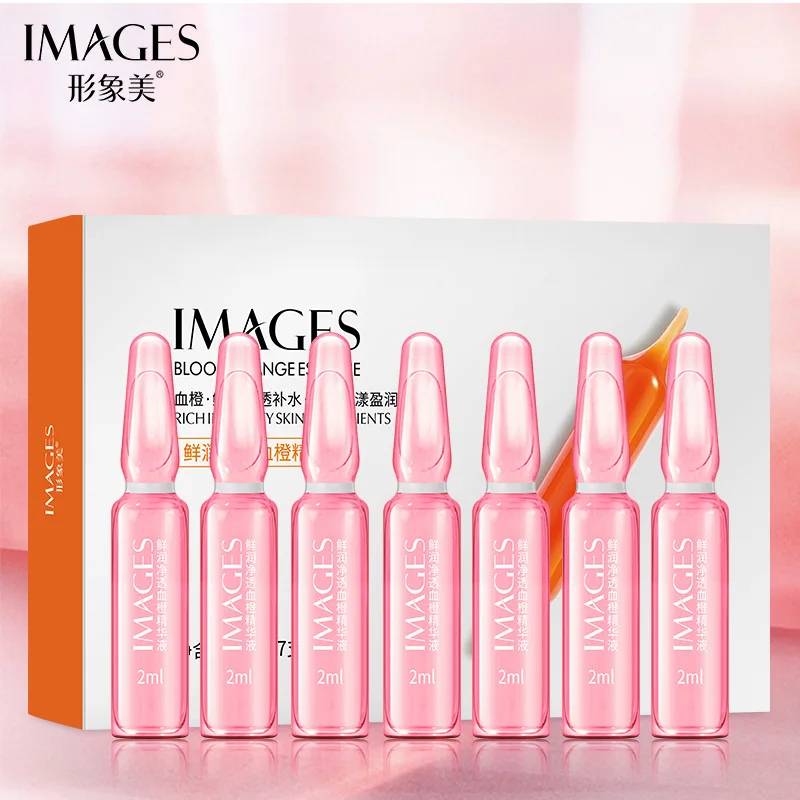 

IMAGES Ampoule Blood Orange Essence Hyaluronic Acid Vitamin C Serum Ampoule Serum Moisturizing Skin Care Face Serum Anti Aging
