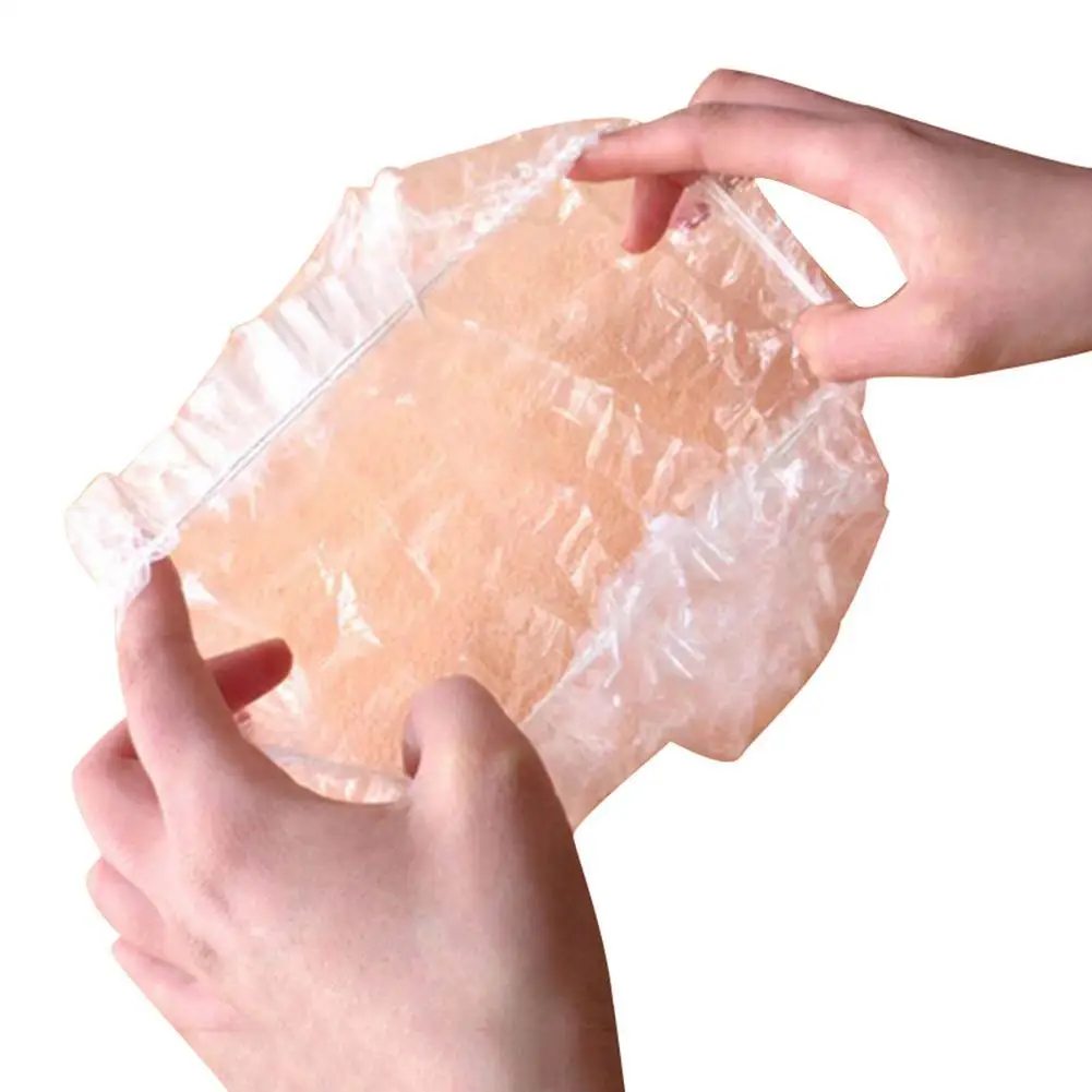 100 шт шапочка для душа салон отель одноразовые чистые спа волосы эластичные