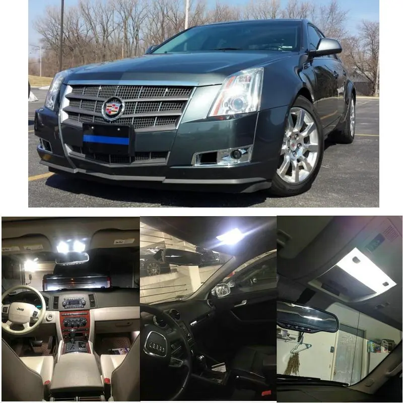 Внутренние светодиодные лампы для 2009 Cadillac CTS DTS Escalade SRX XLR STS | Автомобили и