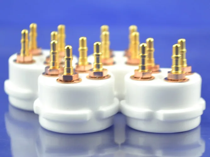 ceramic 4pins Tube socket fit for 300B/2A3 10pieces | Электроника