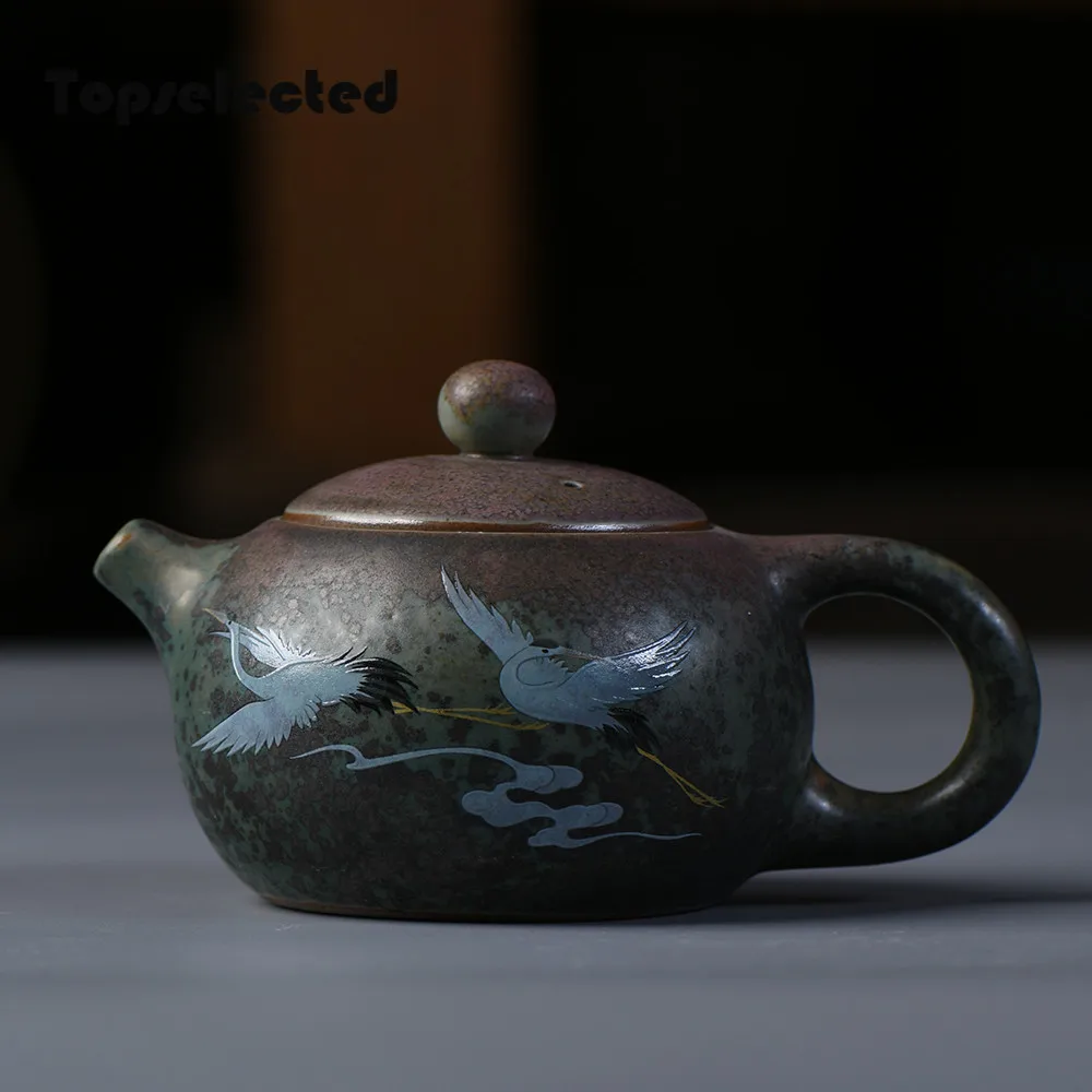 Керамический чайник, печь, глазурь, кунг-фу, чайный набор, большой чайник