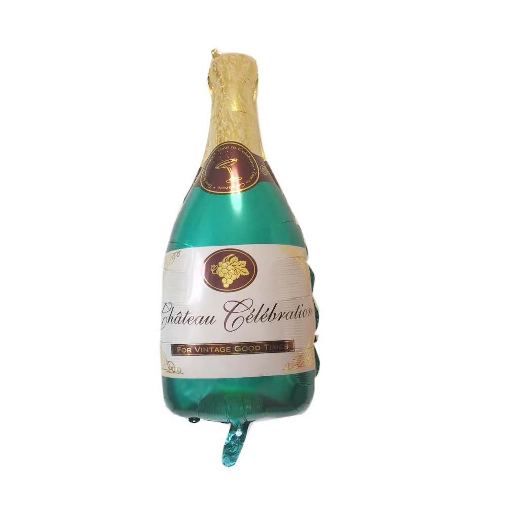 1 комплект 4" большие бокалы для шампанского бутылки фольги Воздушные шары золотые конфетти латексные воздушные шары Свадьба День Рождения украшения поставки взрослых