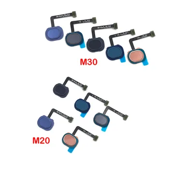

2pcs/lot Fingerprint Sensor Home Return Key Menu Button Flex Ribbon Cable For Samsung M20 M205F M30 M305F