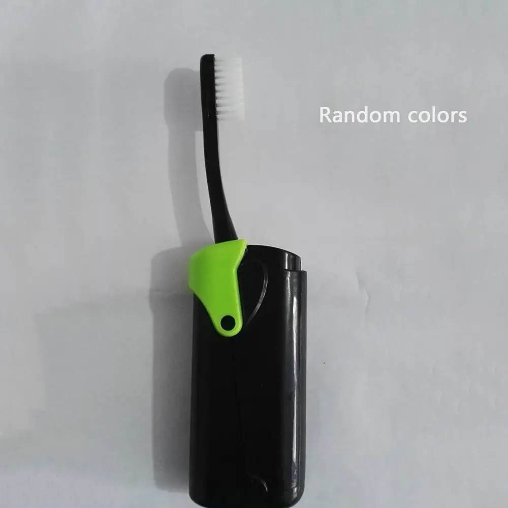 Портативный складной дорожный набор зубных щеток креативный мини-набор для хранения зубных щеток для путешествий незаменимый практичный набор зубных щеток