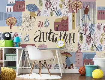 

[Self-Adhesive] 3D Autumn 174069 Wall Paper mural Wall Print Decal Wall Murals