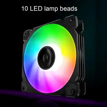

Jonsbo pc computer fan 4 LED Light 12CM Fan PC CPU Cooling Cooler Fan for Computer Case CPU Cooler Radiator Computer Accessorie