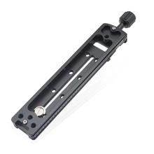NNR 200 Nodal Slide Rail Quick Release Plate Clamp Adapter for Macro Arca Aluminum Tripod Quick