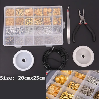 

1 Set Wire Jewelry Making Starter Kit Sterling Repair Tools Craft Supplies 20cmx25cm